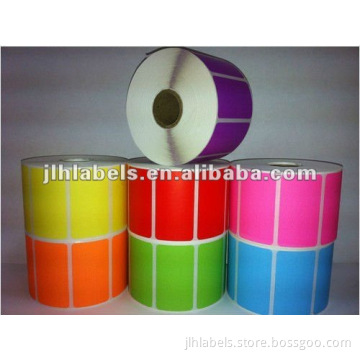 Color Zebra/Eltron-Compatible 2.25 x 1.25 Labels (2-1/4" x 1-1/4") -(1 Roll; 1,000 Labels per Roll)